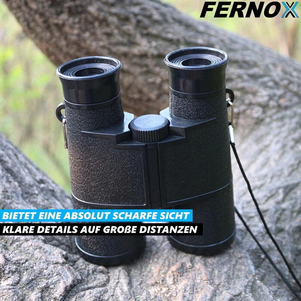 FERNOX Fernglas Binocular Feldstecher 6X35 Kinder Erwachsene Wasserdicht Kompakt