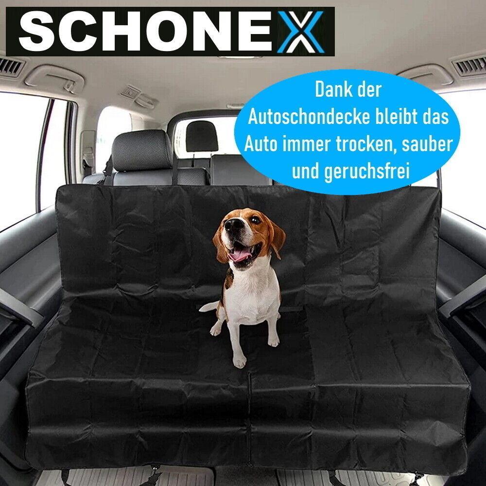 SCHONEX Autoschondecke Hunde Hundedecke Schondecke Autodecke Schutzdecke 144x144