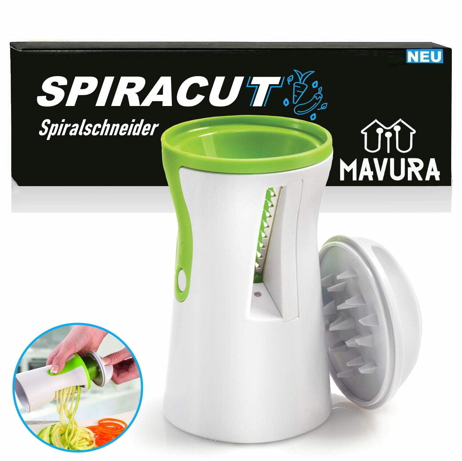 SPIRACUT Julienne Spiralschneider Gemüseschneider Gemüsehobel Zoodle Gemüsehobel