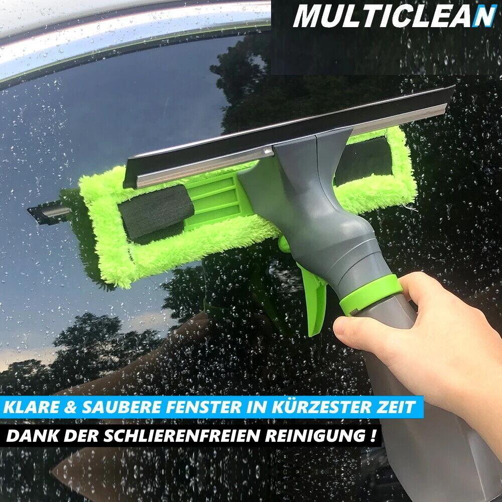 MULTICLEAN Sprühwischer Fensterputzer Fenster Wischer Scheiben Abzieher Putzer