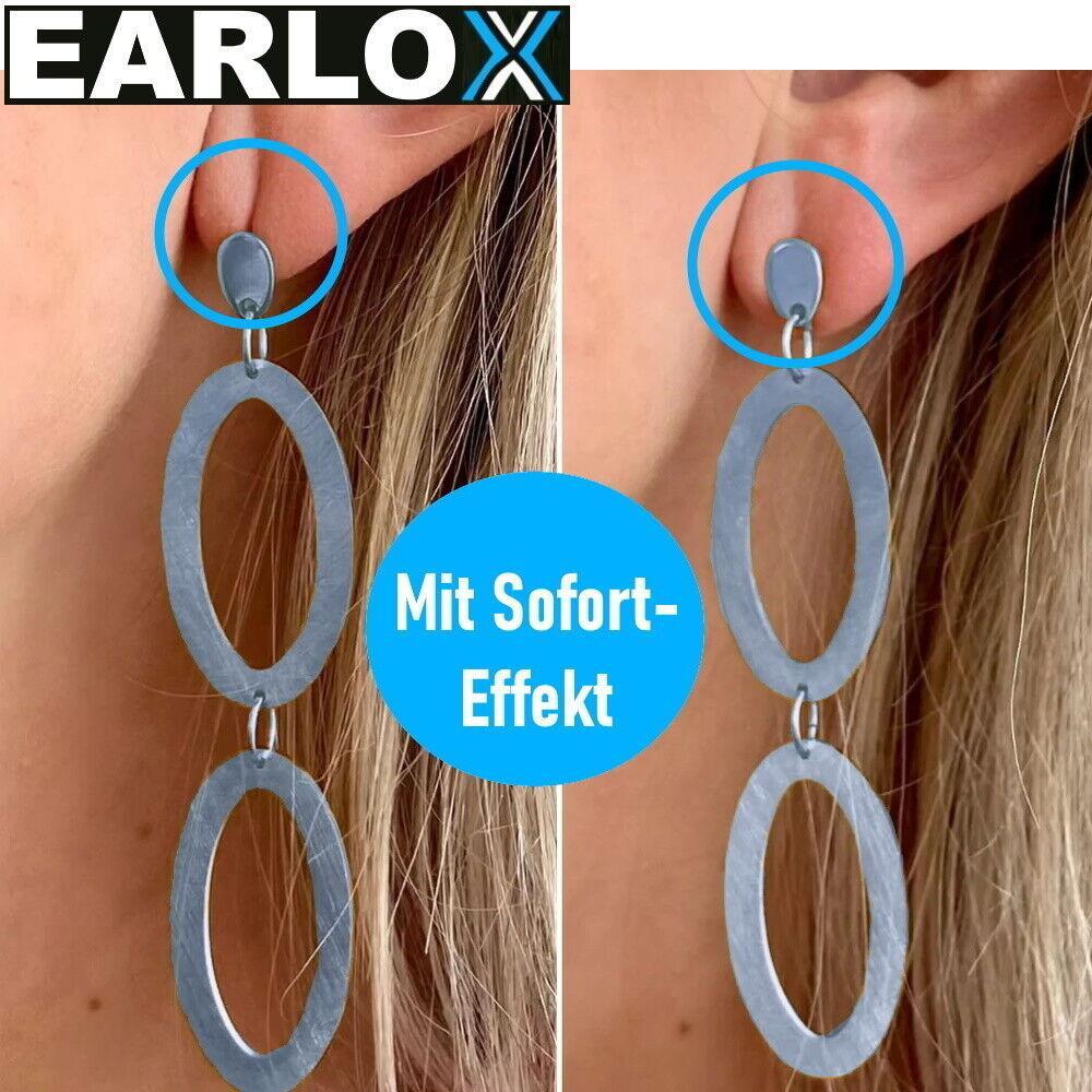 EARLOX Earlobe Tapes Ohrlochschutz ausgeleierte Ohrläppchen gerissene Ohrlöcher