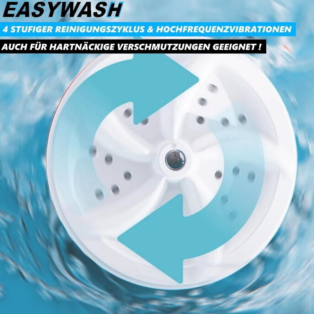 EASYWASH Mobile Waschmaschine Geschirrspüler Mini Reise Camping Waschautomat