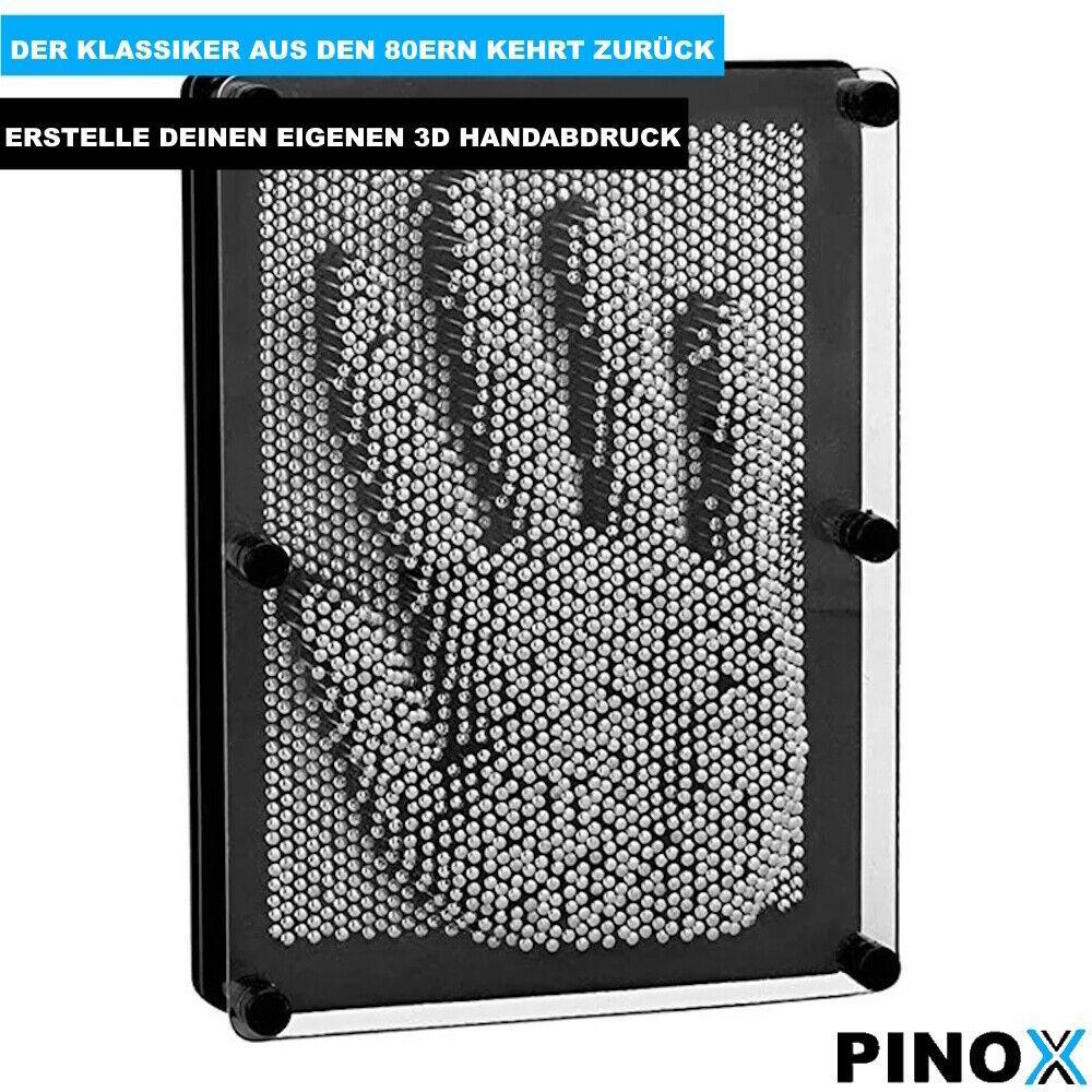 PINOX Pinart 3D Nagelbild Pinpression Nagelbrett Metall Retrospiel Deko
