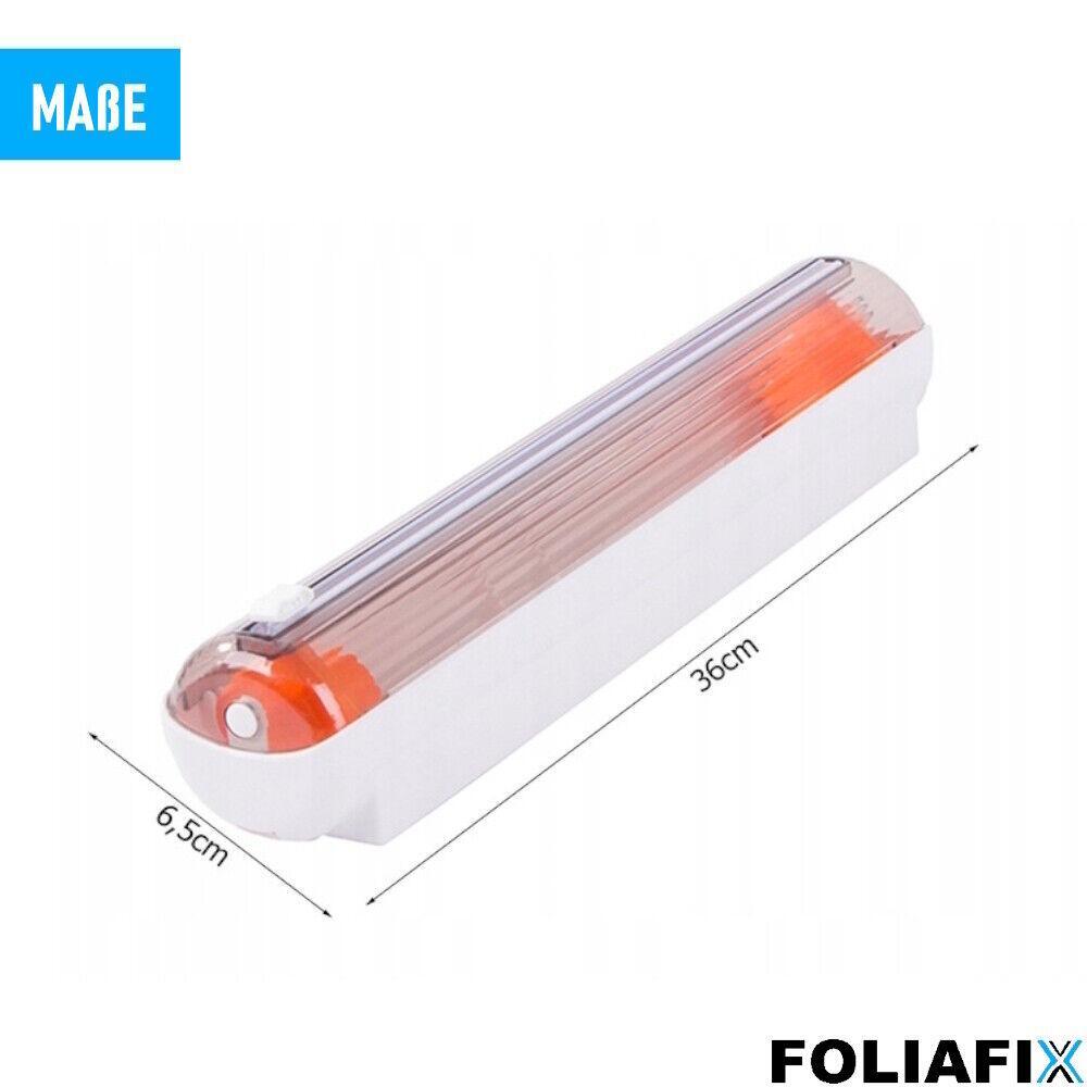 FOLIAFIX Folienspender Folienabroller Folienabreißer Folientrenner Alufolie