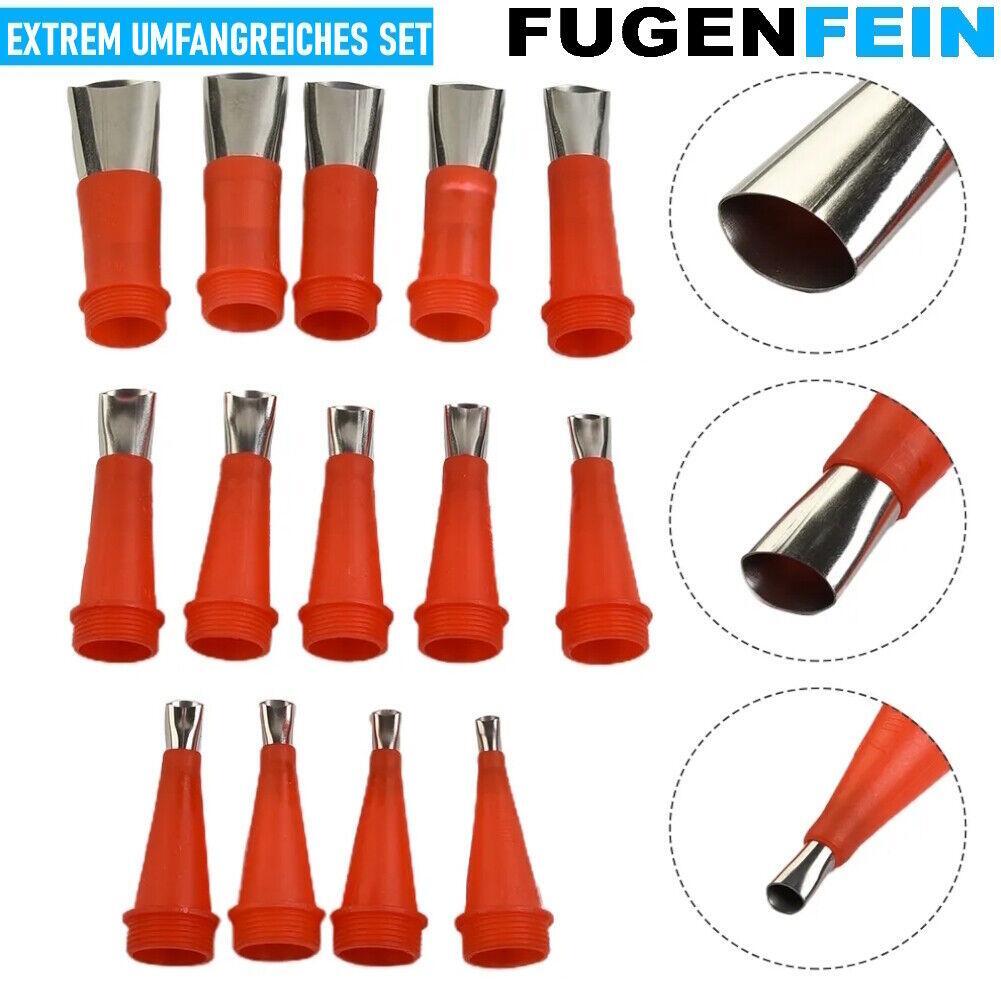 FUGENFEIN Kartuschenspitzen Silikon Dichtungsdüsen Silikonspitzen 20 Fugendüsen
