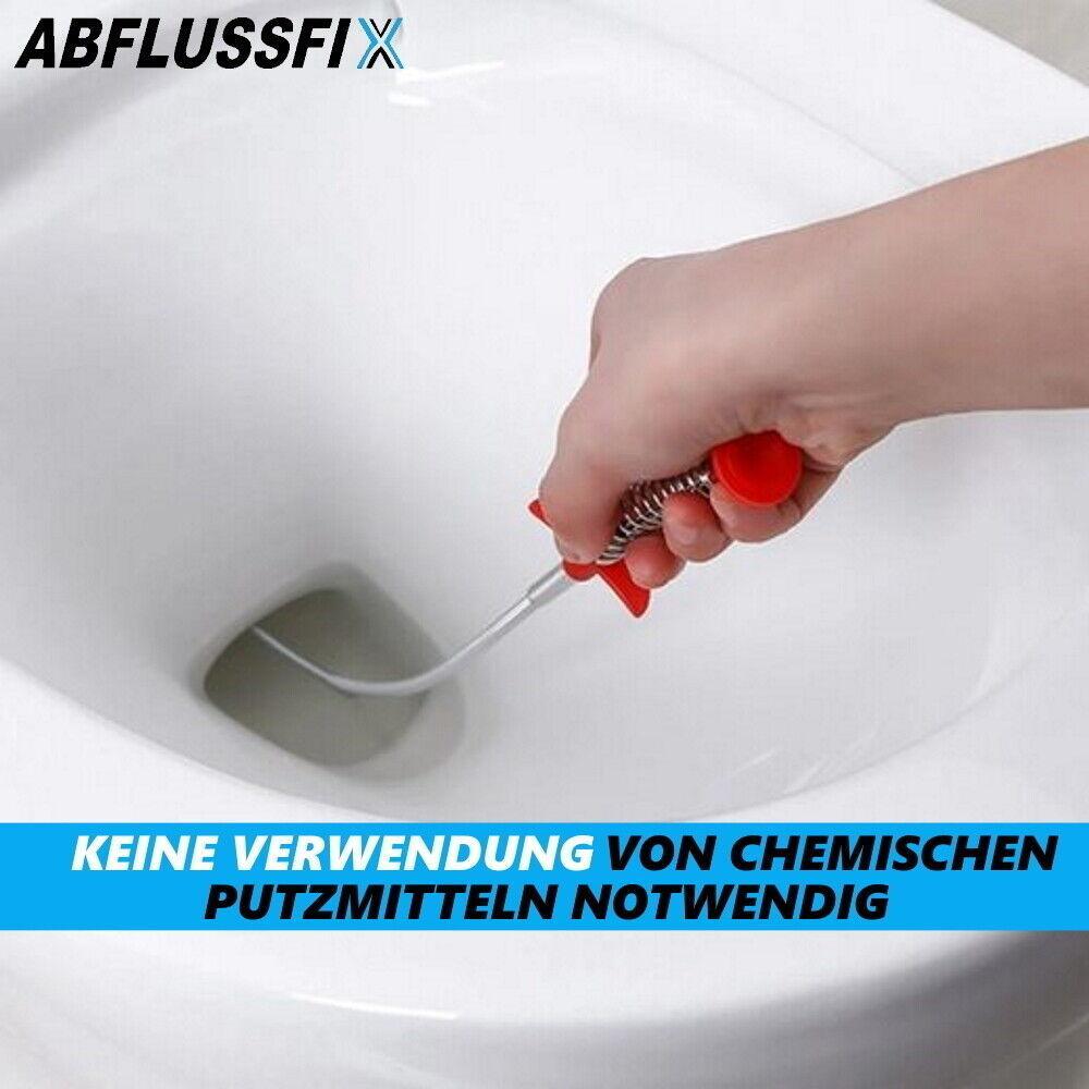 ABFLUSSFIX Abflussreiniger Kralle Zange Abflussspirale Rohrreinigungswelle