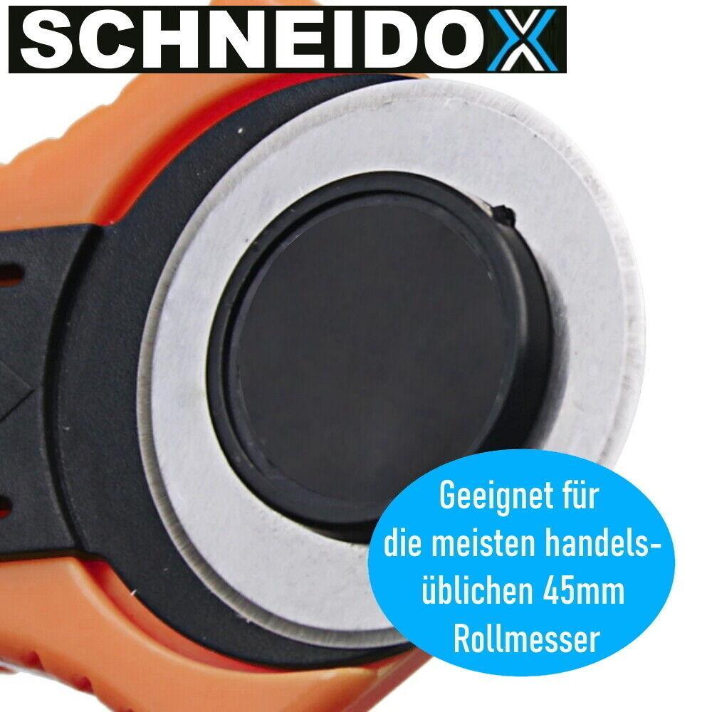 SCHNEIDOX 45mm Rollmesser Rollschneider Ersatzklingen Rundmesser Rundklingen 5St