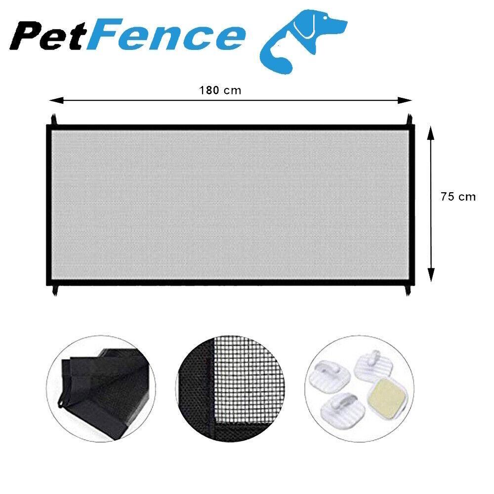 PETFENCE Absperrgitter Treppenschutzgitter Hundeschutzgitter Türschutzgitter
