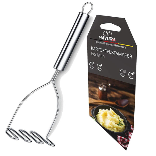 Edelstahl Kartoffelstampfer Kartoffelpresse Kartoffelquetsche Kartoffel Stampfer