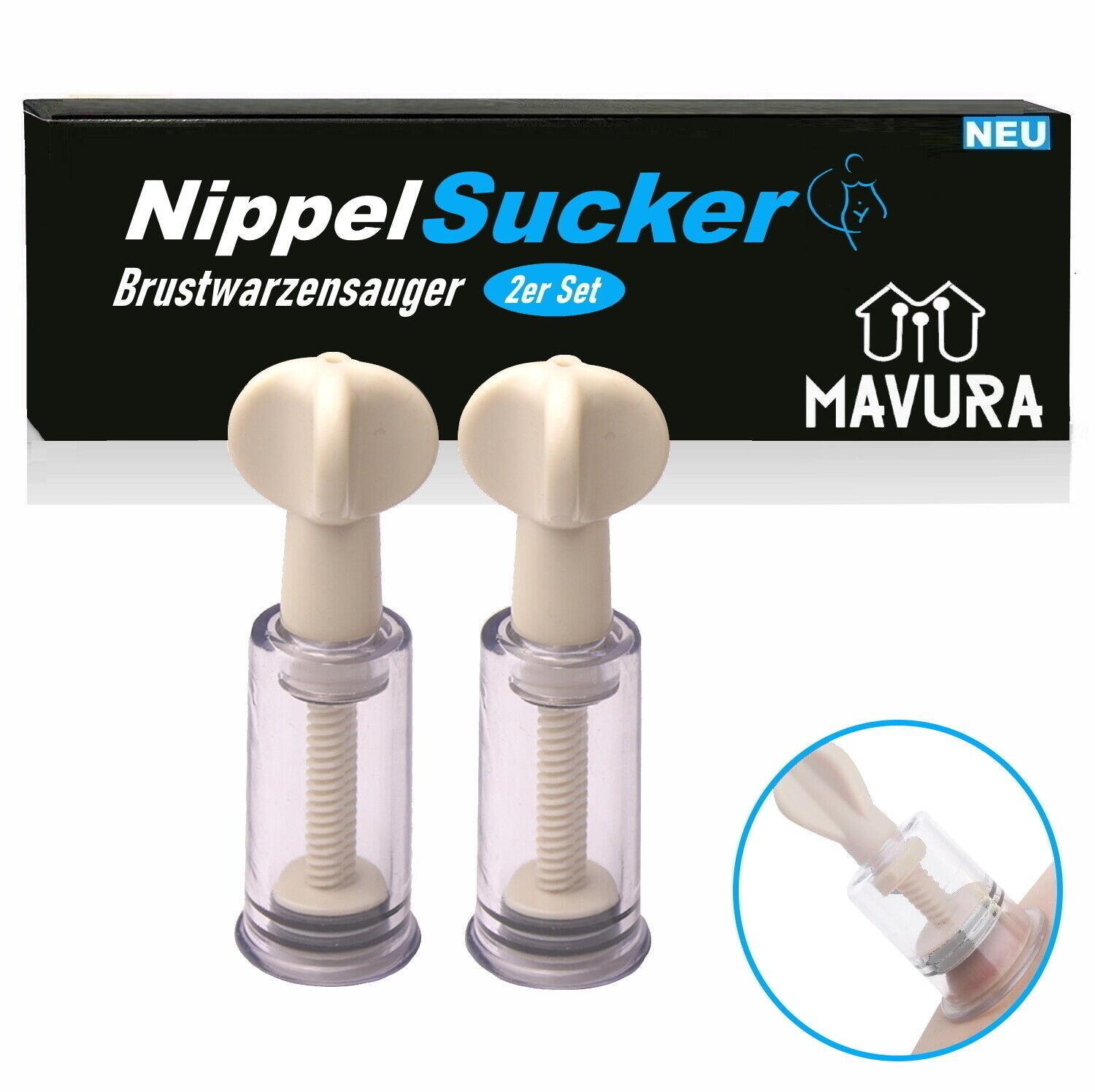 NippelSucker Nippel Sauger Sucker Brustpumpe Brustwarzensauger Stillhilfe 2erSet