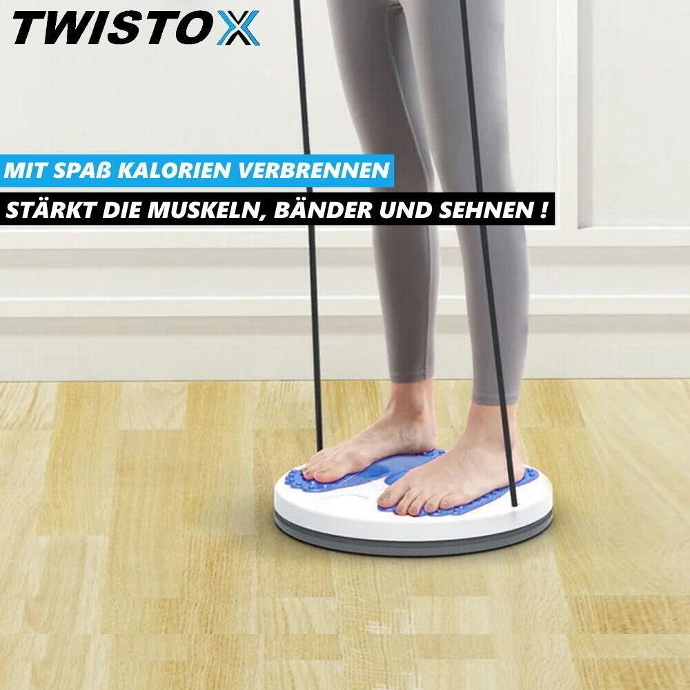 TWISTOX Rotationstrainer Hüfttrainer Balance Board Fitness Wackelbrett