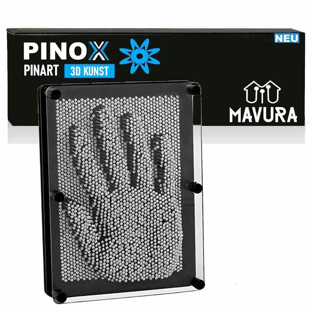 PINOX Pinart 3D Nagelbild Pinpression Nagelbrett Metall Retrospiel Deko