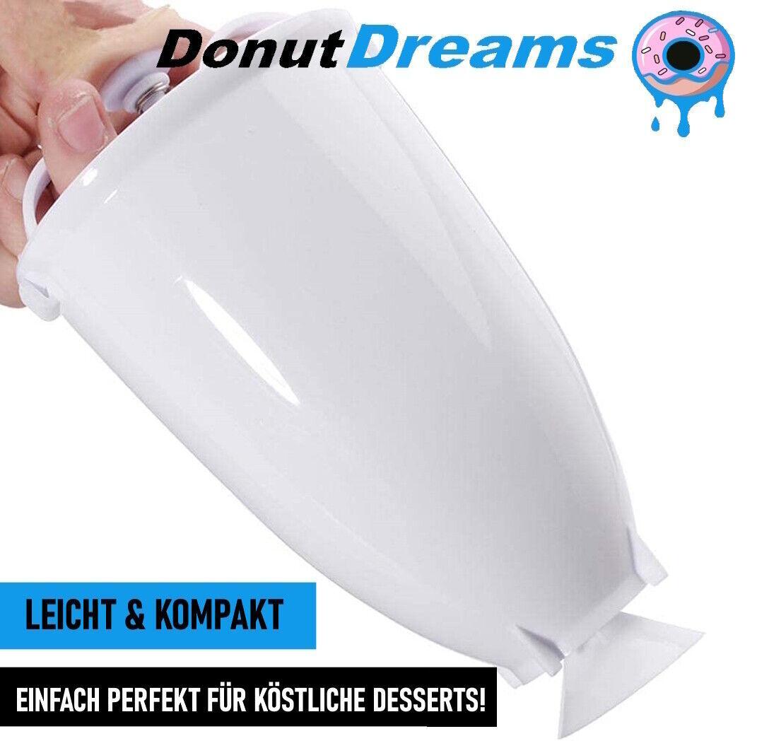 DONUTDREAMS Donut Maker Teigspender Backform Teigportionierer DIY Donutform