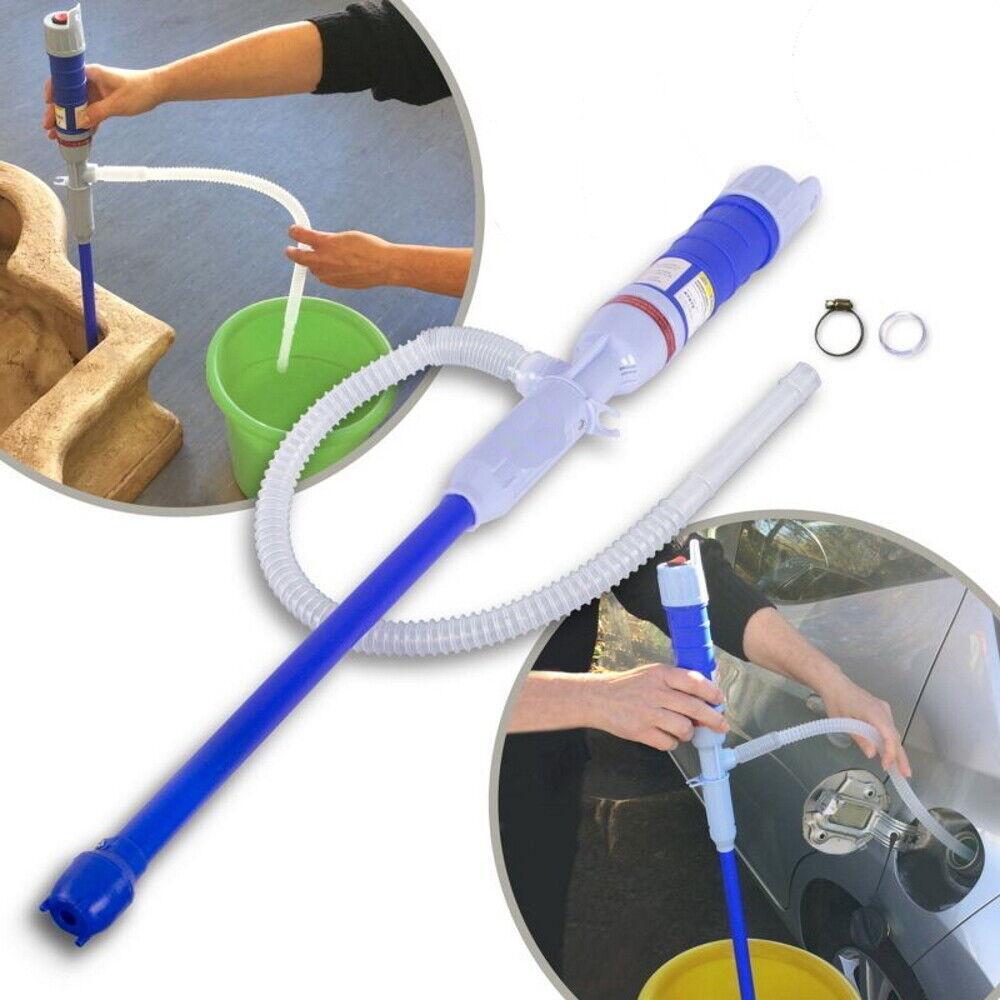 MCarparts Handpumpe Elektrisch Kanisterpumpe Wasserpumpe Benzinpumpe Umfüllpumpe
