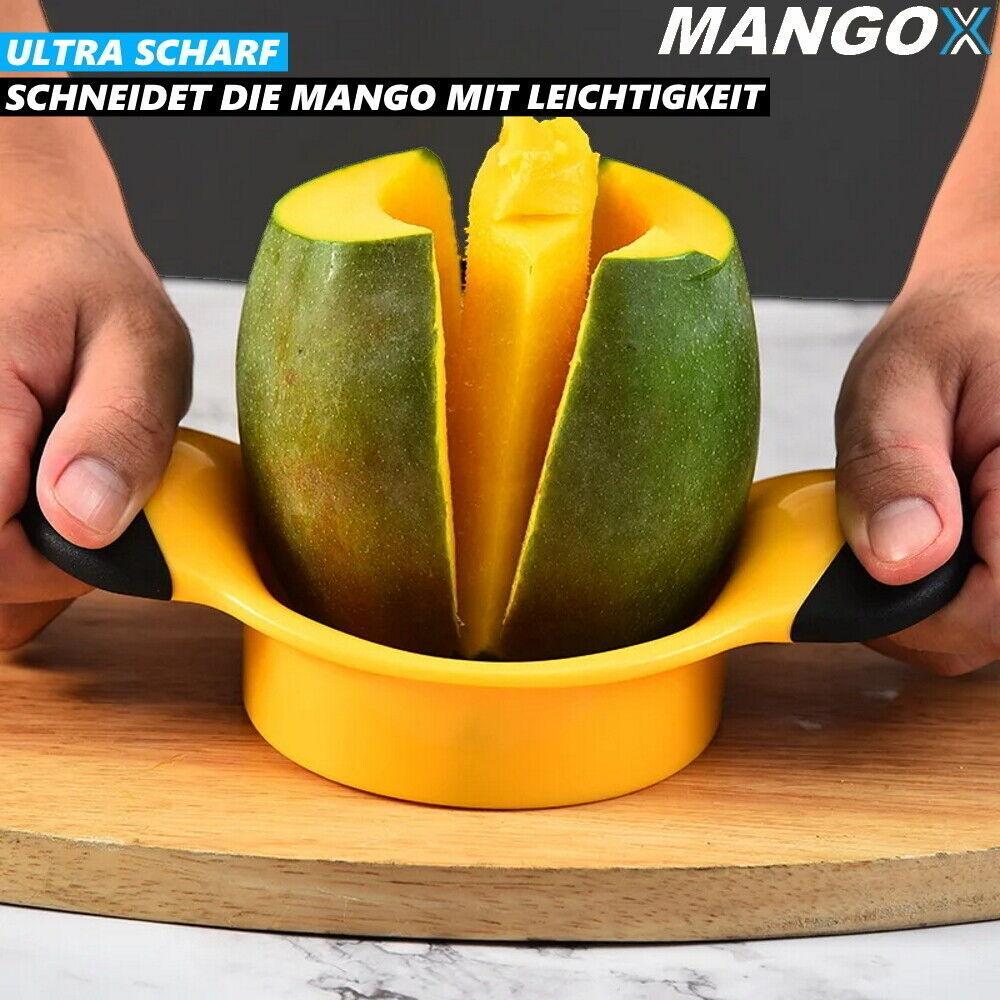 MANGOX Mango Slicer Mangoschneider Mangoentkerner Mangoschäler Mangoteiler
