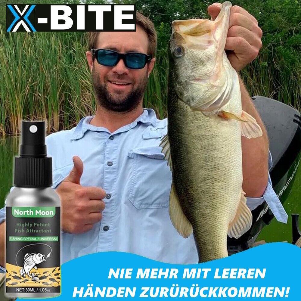 X-BITE Köderspray Fisch Lockstoff Spray Fischköder Lockmittel alle Fischarten