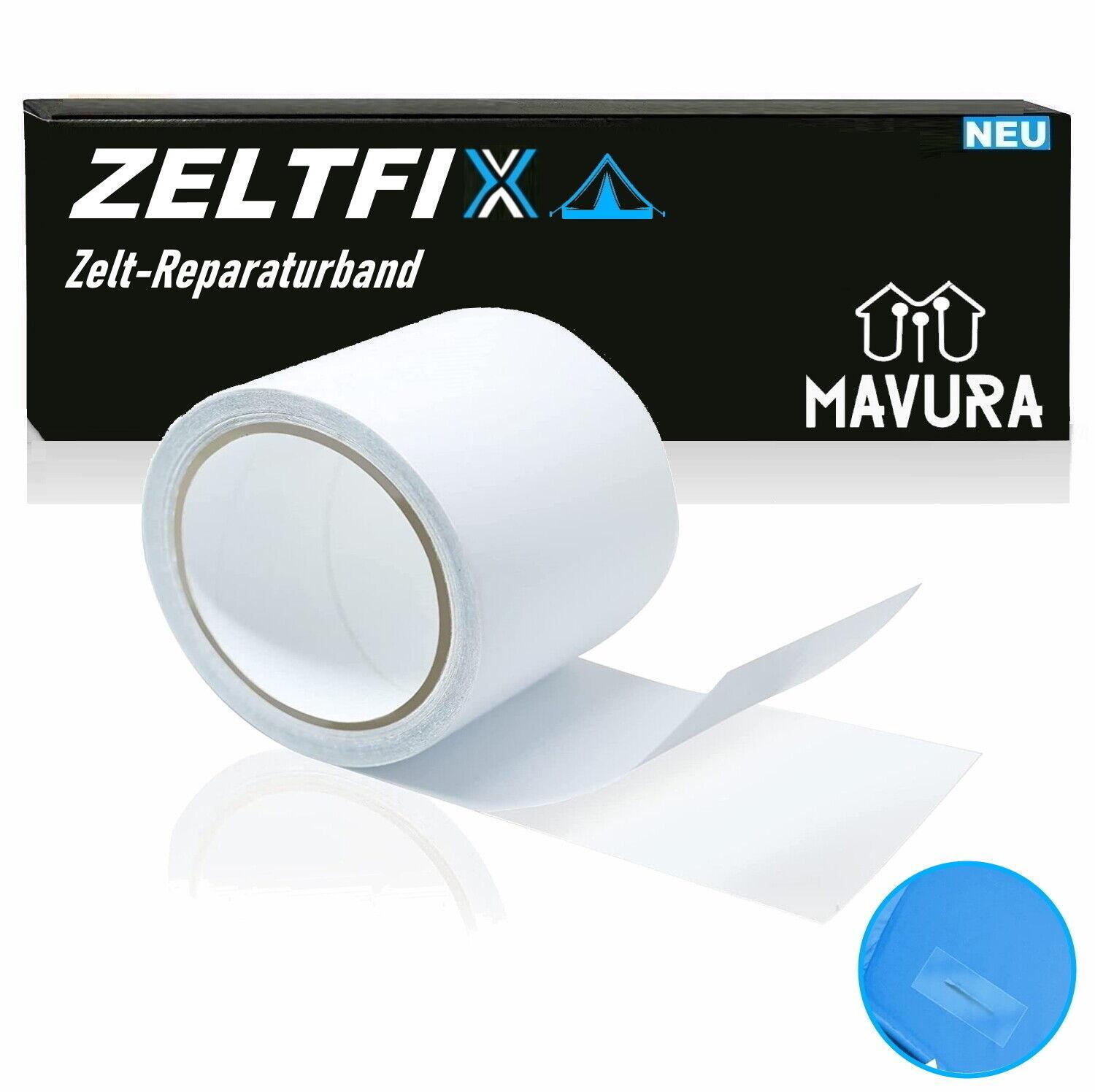 ZELTFIX Reparatur Klebeband Reparaturband Zelt Pool Wasserdicht transparent