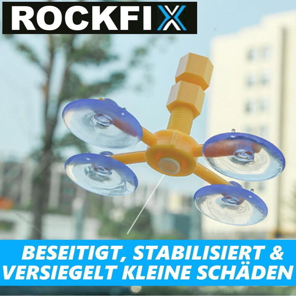 ROCKFIX Windschutzscheiben Reparatur Set Kit Steinschlag Reparatur Frontscheibe