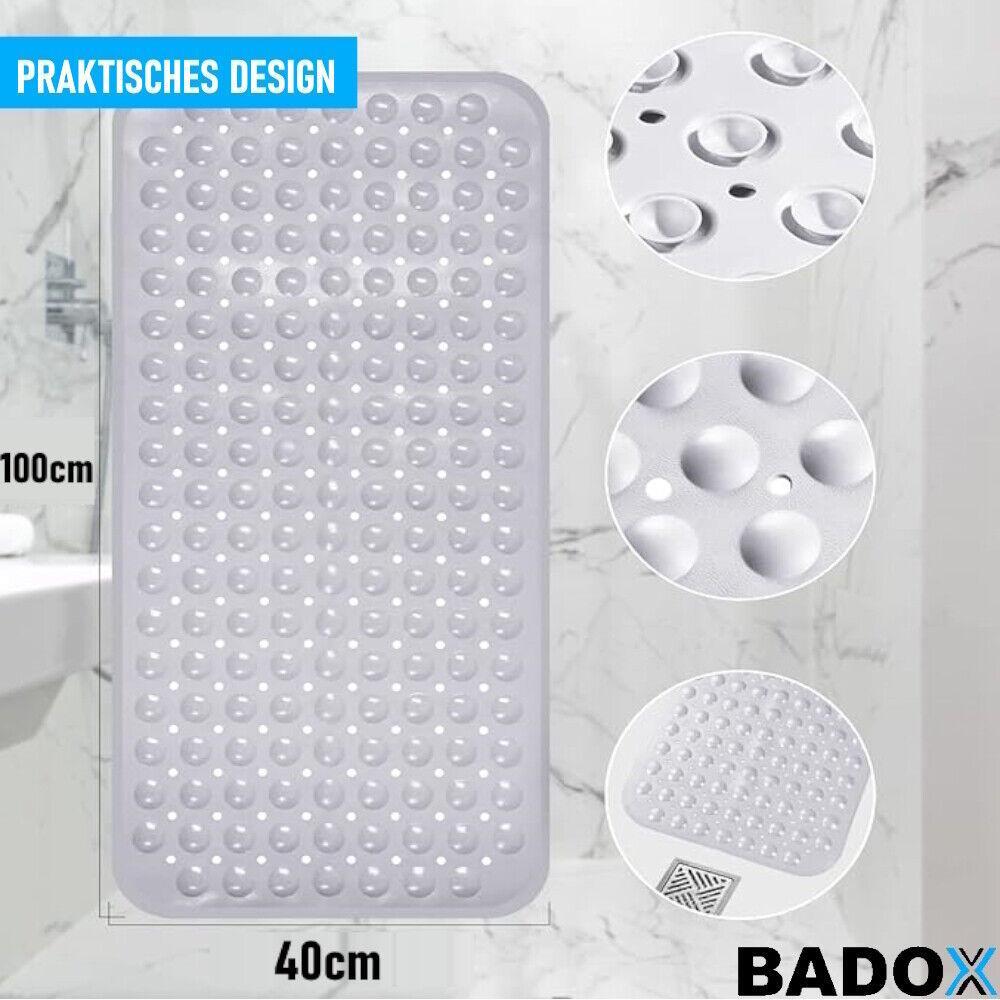 BADOX Badewannenmatte Duschmatte Matte Badewanneneinlage Rutschfest Duscheinlage