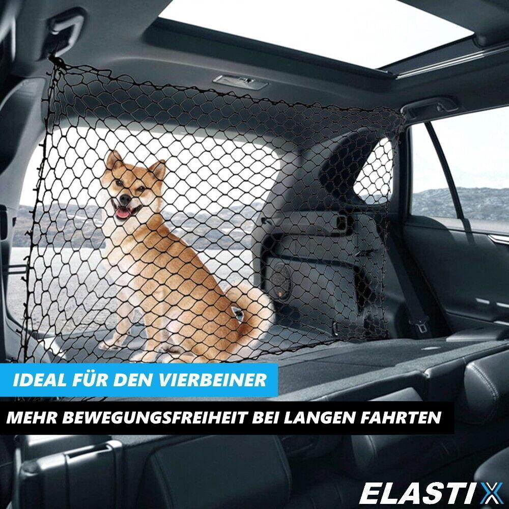 ELASTIX Kofferraumnetz Auto Gepäcknetz Trennetz Abdecknetz Transportnetz Ladung