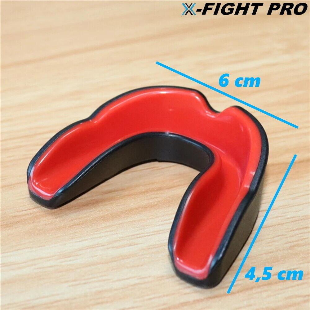 X-FIGHT PRO Mundschutz Zahnschutz Boxen Kampfsport MMA Muay Thai Football Shock