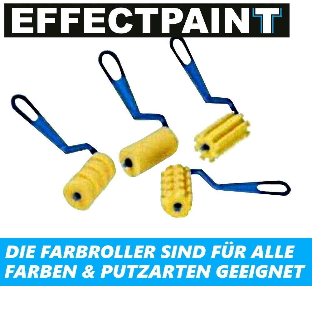 EFFECTPAINT Farb Roller Muster Maler Struktur Effekt Relief Walze Effektroller