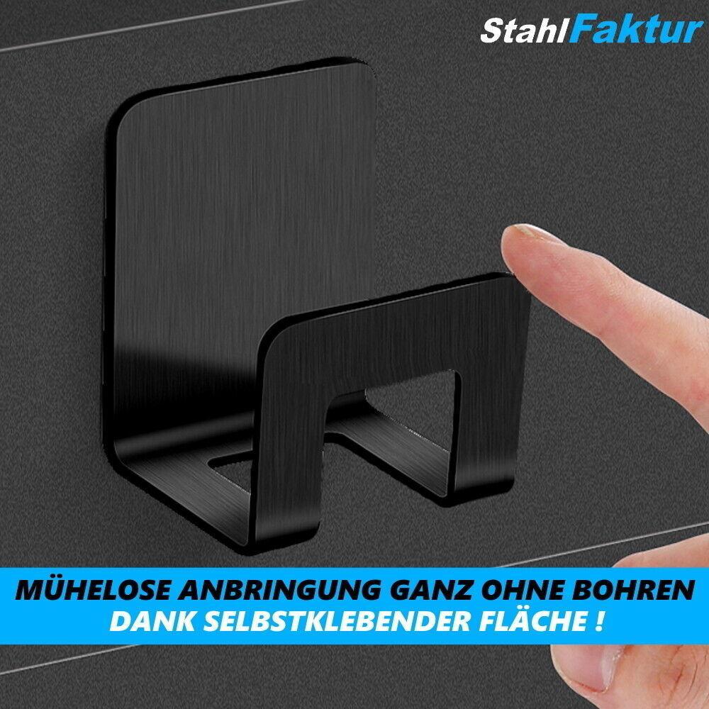 StahlFaktur Edelstahl Schwammhalter Küche Wandhaken Organizer selbstklebend