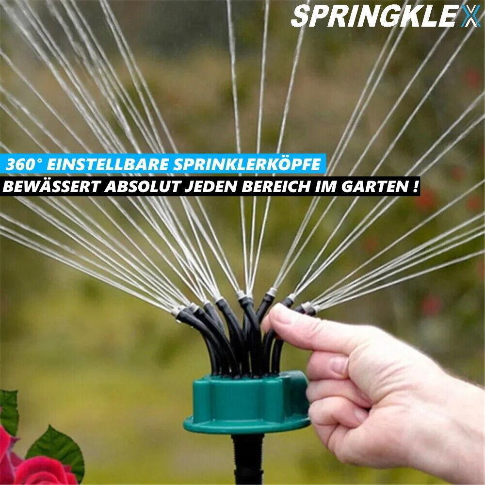SPRINKLEX automatische Bewässerung | Rasen Garten Sprinkler Sprenger Sprühregner