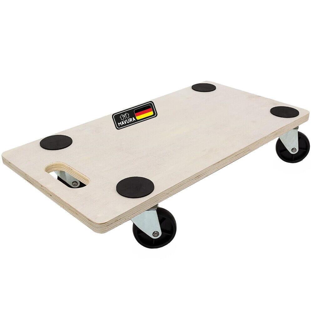 TRANSPORTEX Transportwagen Transportkarre Plattformwagen bis 200kg Anti-Rutsch