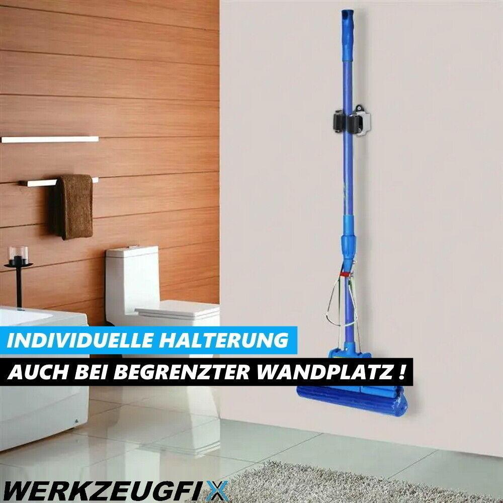 WERKZEUGFIX Werkzeughalter Gerätehalter Besenhalter Werkzeug Halterung [5Stk]