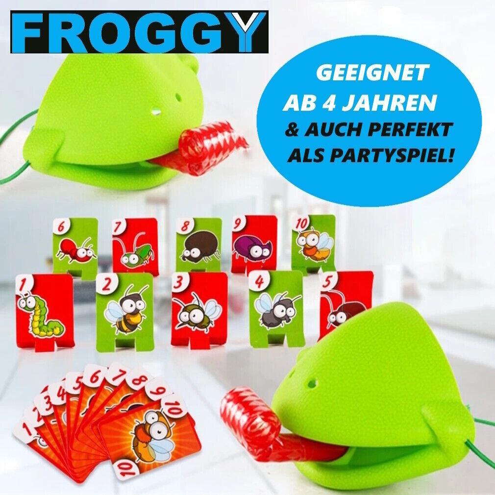 FROGGY Fängst du den Käfer? Familienspiel Gesellschaftsspiel Partyspiel ab 4J.