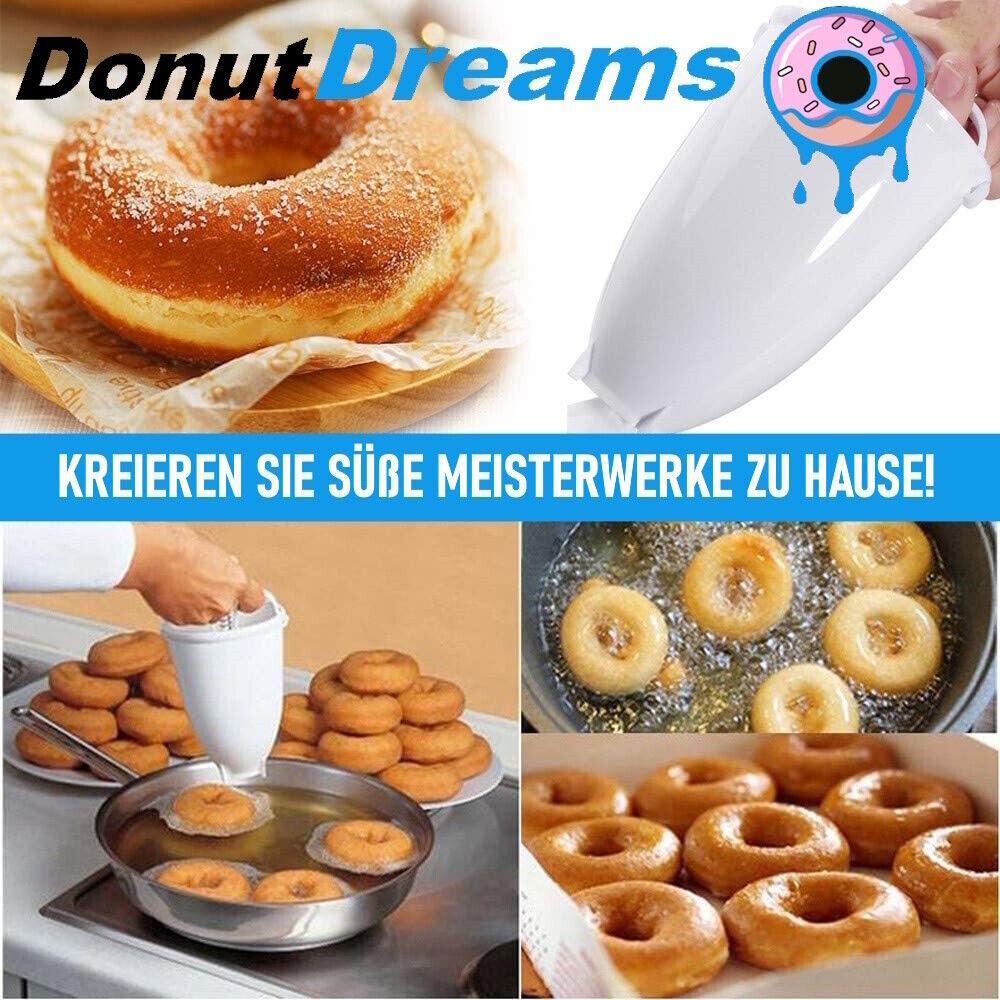 DONUTDREAMS Donut Maker Teigspender Backform Teigportionierer DIY Donutform