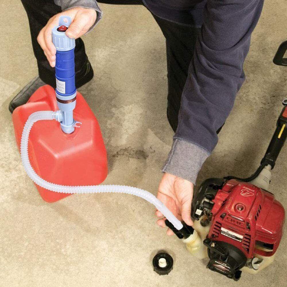 MCarparts Handpumpe Elektrisch Kanisterpumpe Wasserpumpe Benzinpumpe Umfüllpumpe