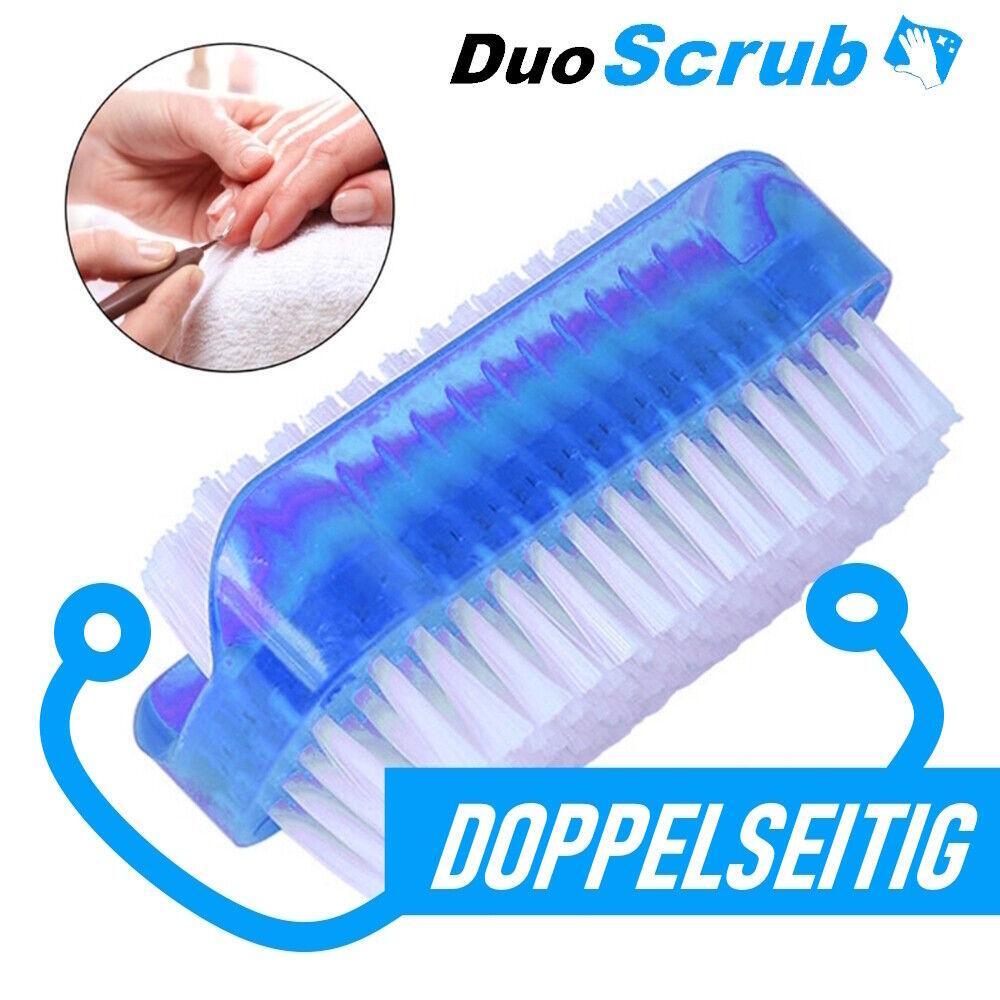 DuoScrub Handwaschbürste Handbürste Nagelbürste Waschbürste Kunststoff [4er Set]