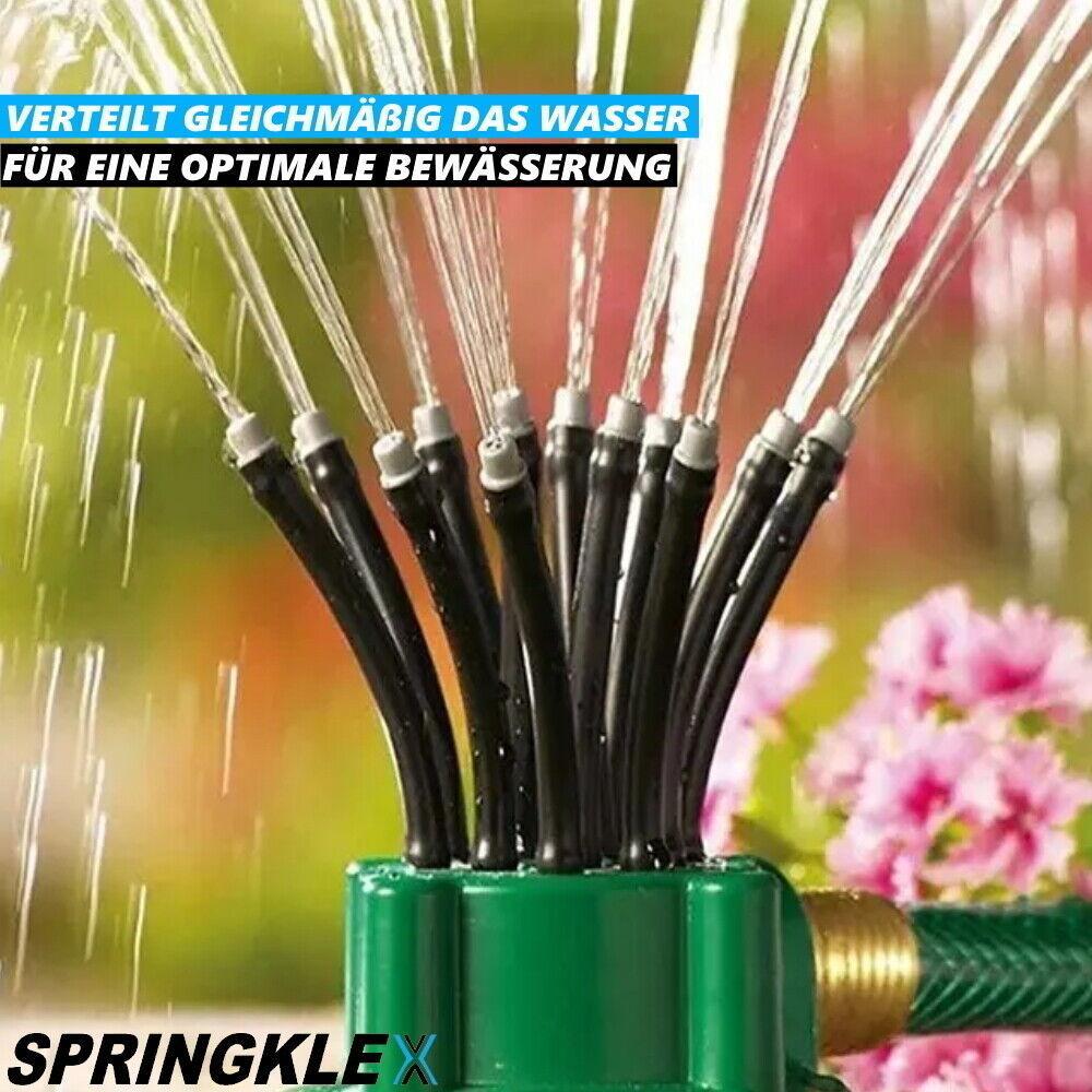 SPRINKLEX automatische Bewässerung | Rasen Garten Sprinkler Sprenger Sprühregner