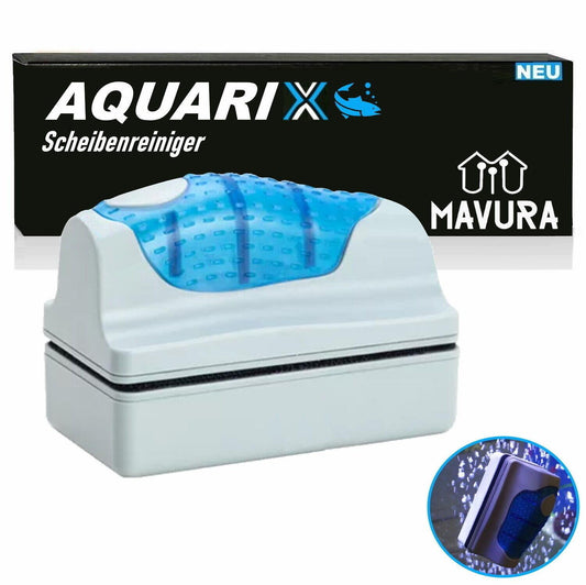 AQUARIX Scheibenreiniger Aquarium Algenmagnet Magnetreiniger schwimmend
