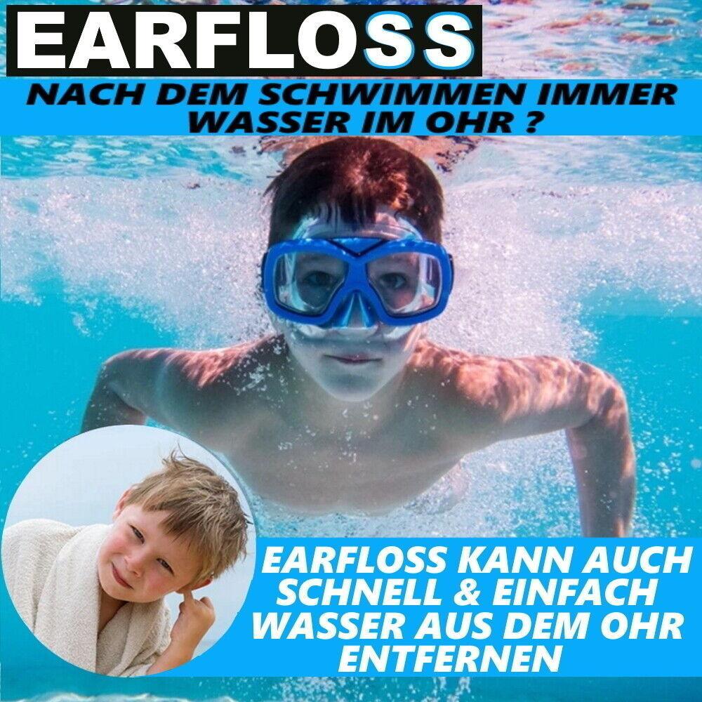 EARFLOSS Premium Ohrenreiniger Ohrendusche Ohrenspritze Ohrenschmalzentferner