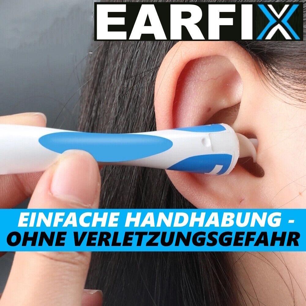 EARFIX Ohrenschmalz Entferner Ohrenreiniger Spirale Ohrreiniger Silikon