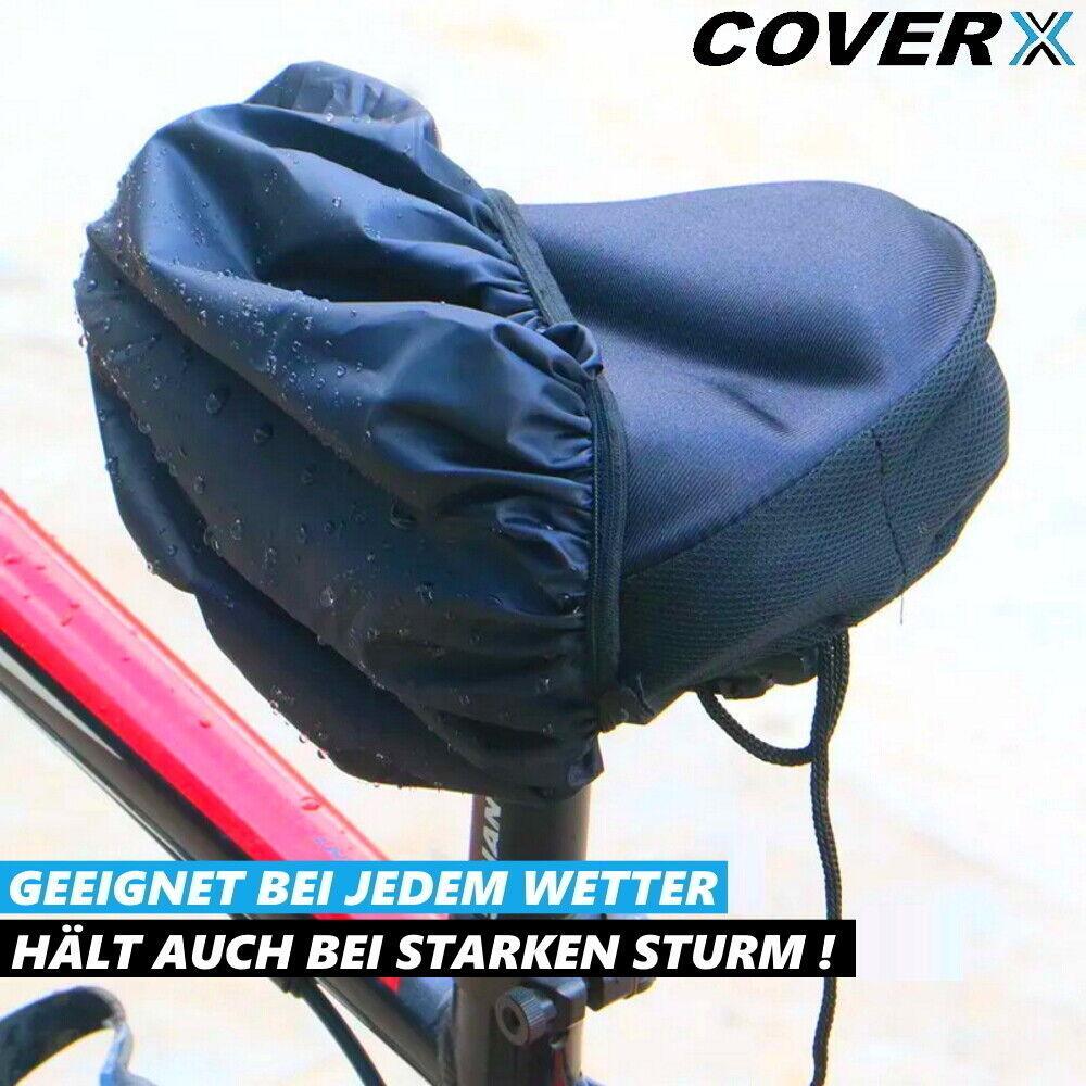 COVERX Universal Fahrrad Sattelbezug Regenschutz Sattelschutz Wasserdicht [2Set]