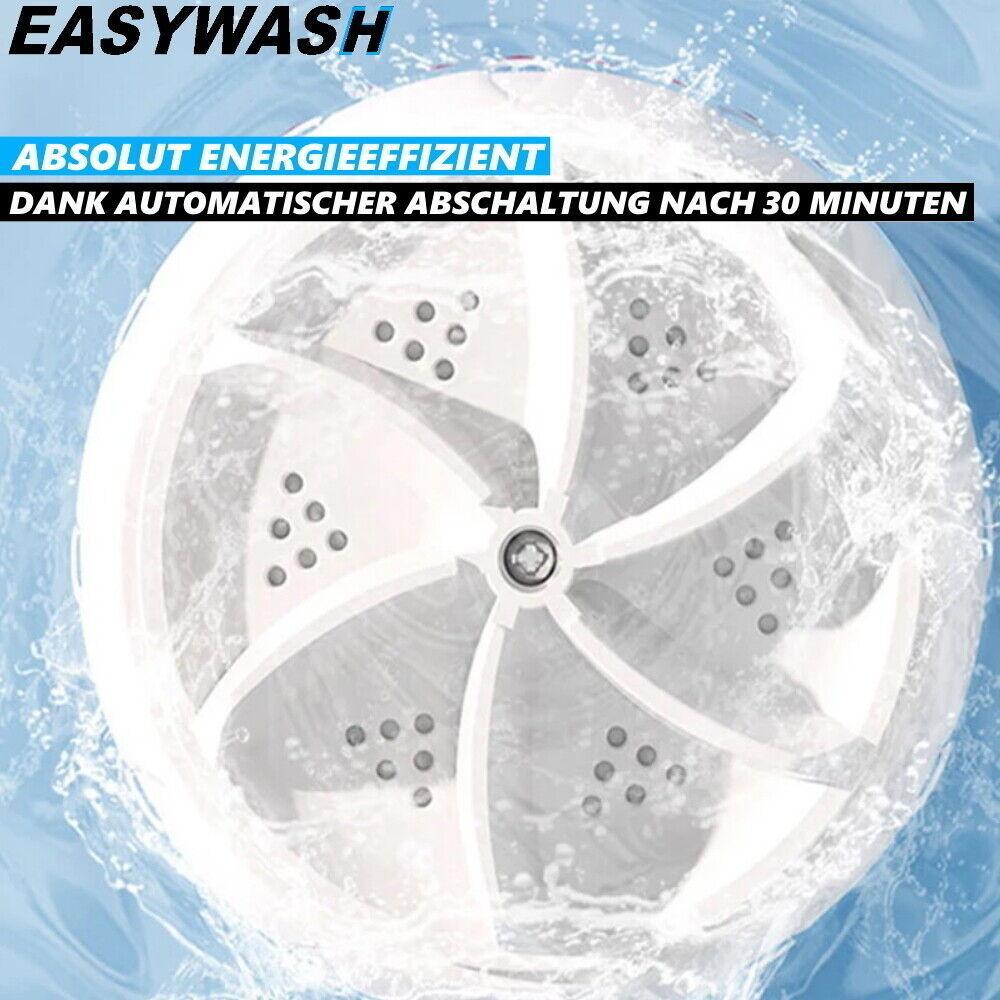 EASYWASH Mobile Waschmaschine Geschirrspüler Mini Reise Camping Waschautomat