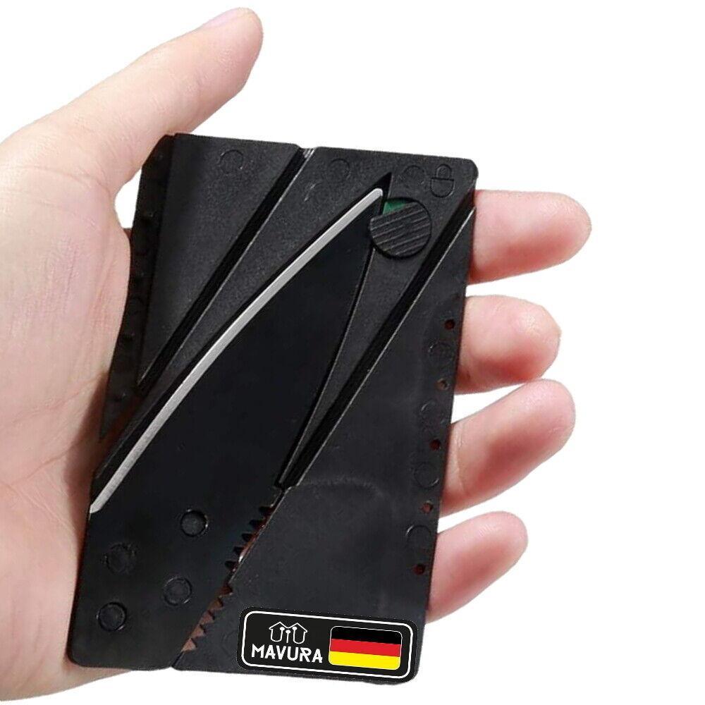 CREDITSHARP Kreditkartenmesser Klappmesser Faltmesser Taschenmesser ultradünn 2x