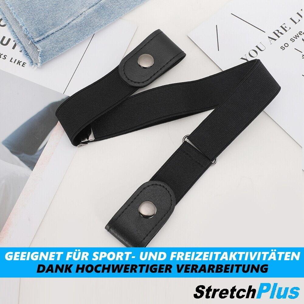 StretchPlus Elastischer Gürtel Ohne Schnalle Schnallenfreier Stretch Gürtel