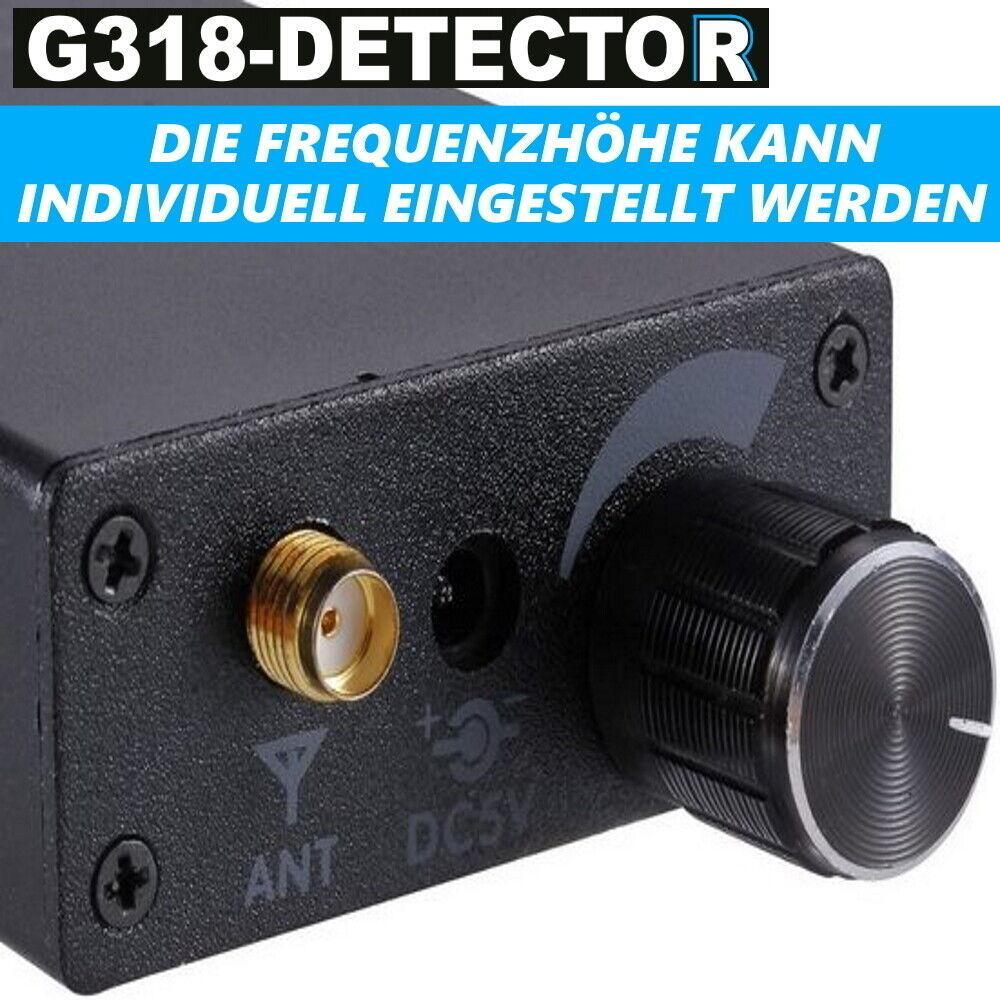 G318-DETECTOR Super Tracker GPS Wanzen Detektor Wanzenfinder Handy Cam Wifi Funk