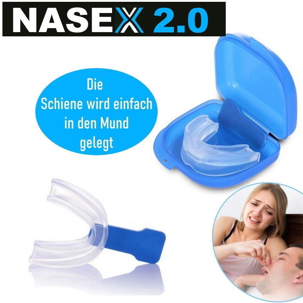 NASEX Premium Nasenspreizer & Schnarchschiene Schnarchen Sport Fitness Version2
