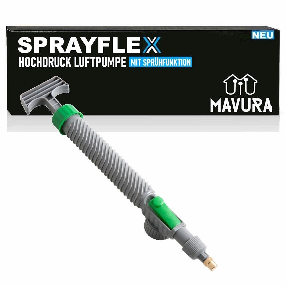 SPRAYFLEX Handsprüher Pumpsprüher Drucksprüher Universal Flaschenaufsatz Pumpe