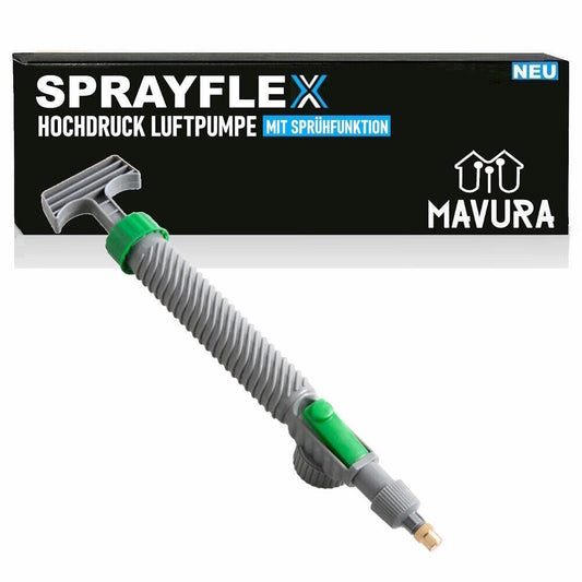SPRAYFLEX Handsprüher Pumpsprüher Drucksprüher Universal Flaschenaufsatz Pumpe