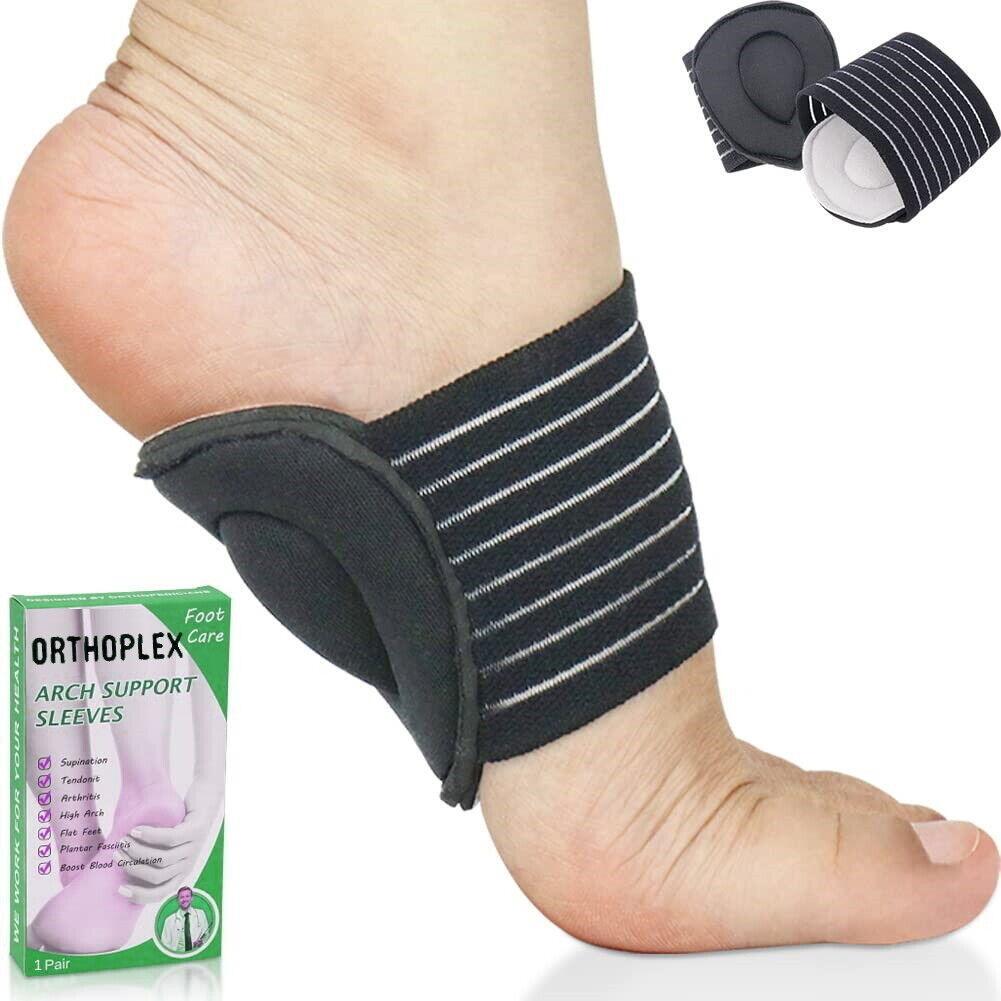ORTHOPLEX Fußgewölbebandage Fußgewölbestütze Kompression Plattfuß Schuheinlage