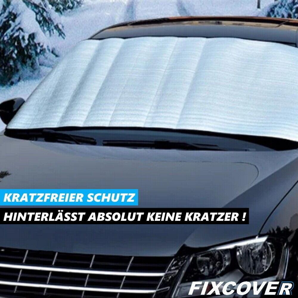 FIXCOVER Frontscheibenabdeckung Scheibenabdeckung Frostschutz UV Sonnenschutz