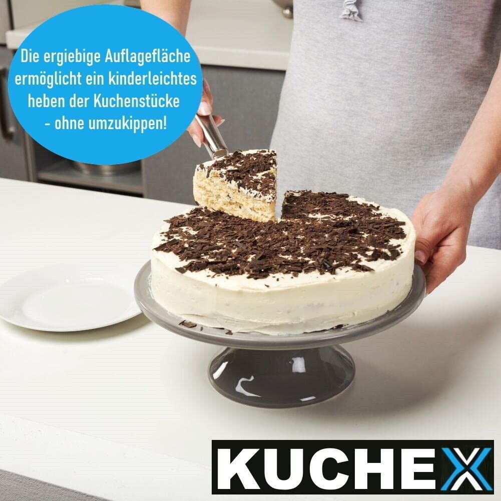 KUCHEX Kuchenheber Edelstahl Tortenmesser Kuchenmesser Tortenheber Pizzaheber