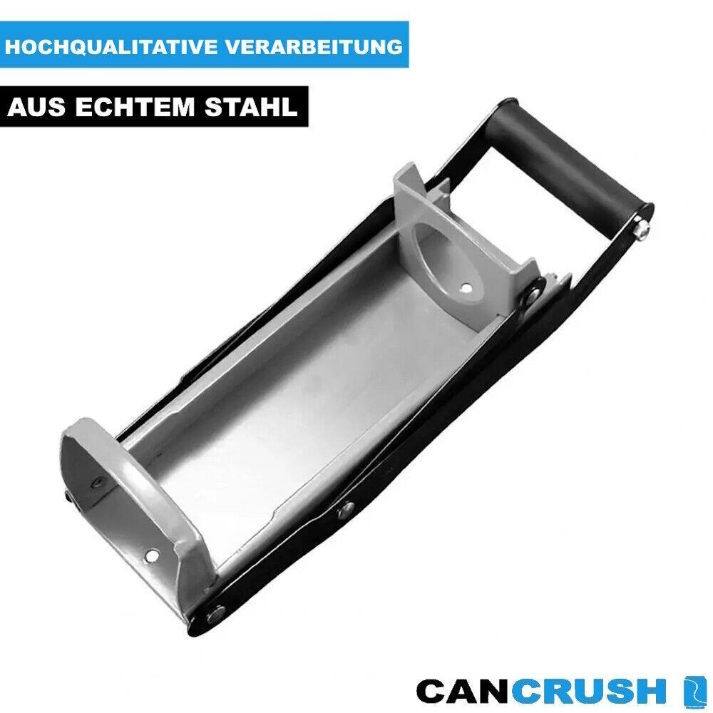 CANCRUSH Dosenpresse Dosenquetscher mit Flaschenöffner für Große Dosen Metall